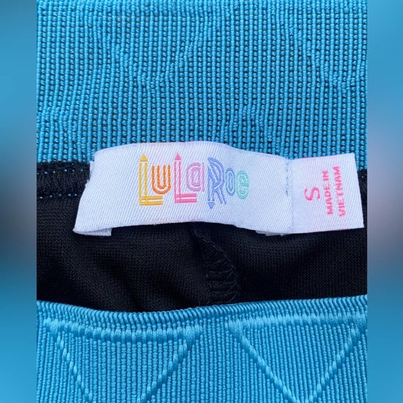 LuLaRoe Feathers Multicolor Maxi Skirt -Small - Picture 3 of 5